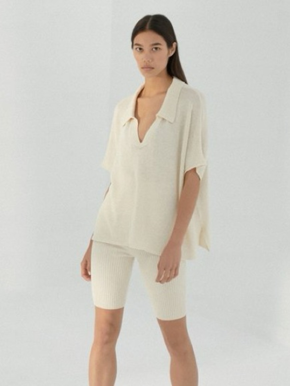 Cordera Linen Knit Polo